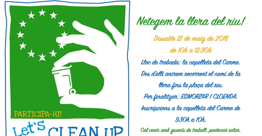 LET’S CLEAN UP - Netegem la llera del riu