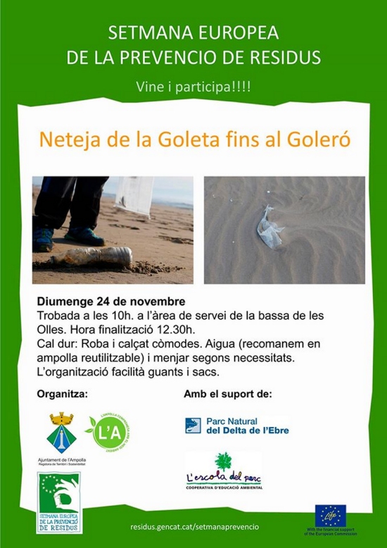 Neteja de la Goleta fins al Goler