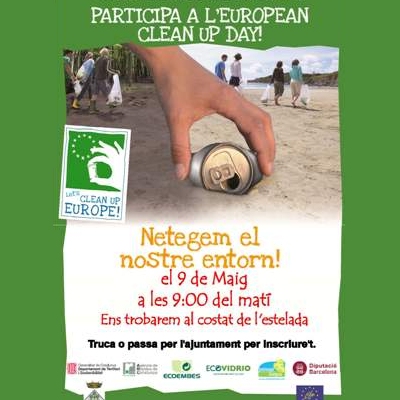 Lets clean up!. Jornada de neteja voluntria de l’entorn a Flix