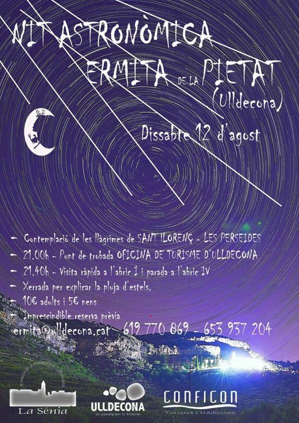 Nit astronmica Ermita de la Pietat dUlldecona