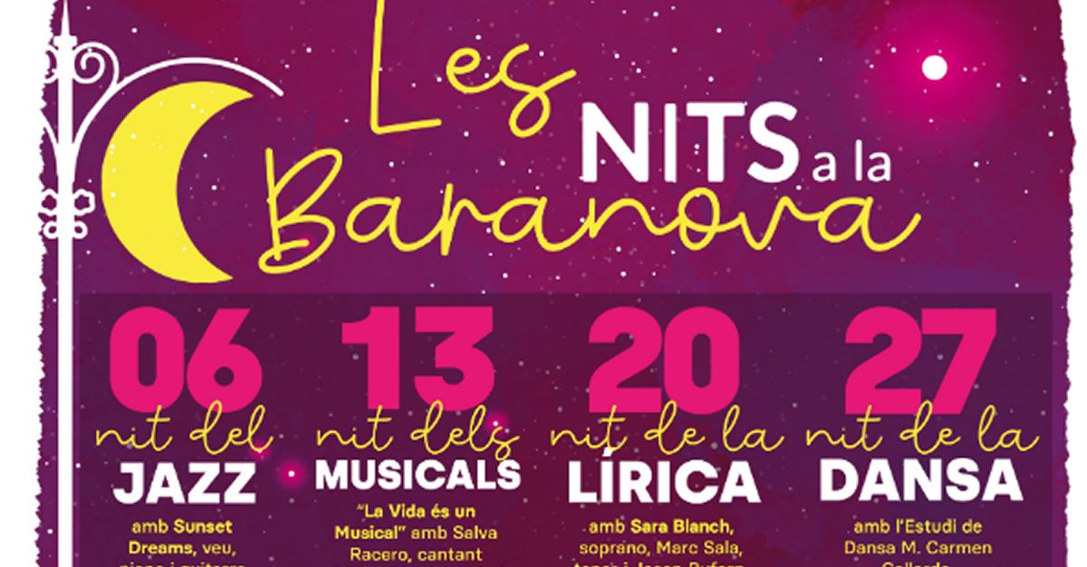 Les Nits a la Baranova: Noche de los musicales