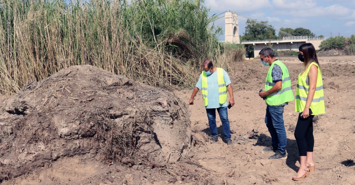 Surt a la llum a l’embarcador de l’Aldea un niu de metralladores de l’any 1938 | EbreActiu.cat, revista digital d’oci actiu | Terres de l’Ebre ...