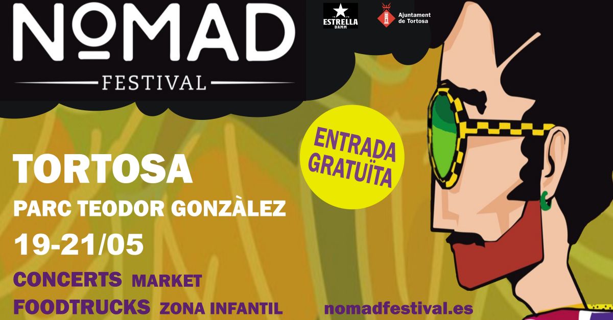 El festival Nomad torna a Tortosa amb la tercera edici, amb ’food trucks’ i msica en directe del 19 al 21 de maig | EbreActiu.cat, revista digital d’oci actiu | Terres de l’Ebre ...