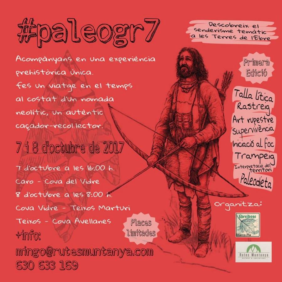 #paleogr7, activitat de senderisme interpretatiu