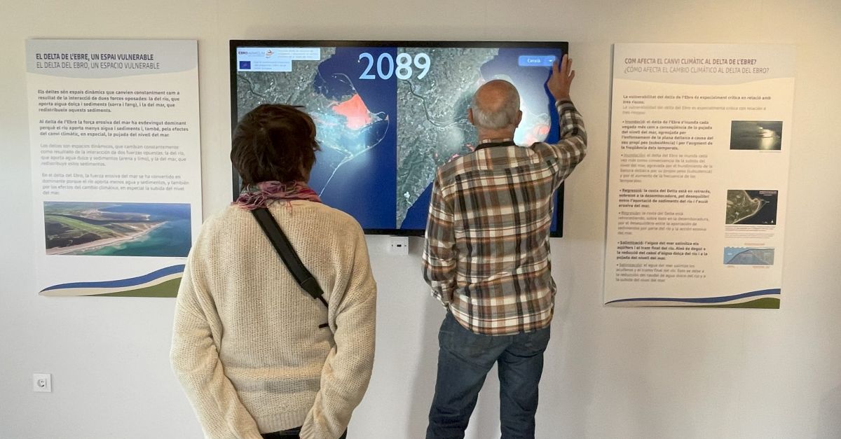 Nou espai expositiu a MnNatura Delta per conscienciar sobre la vulnerabilitat del Delta de lEbre