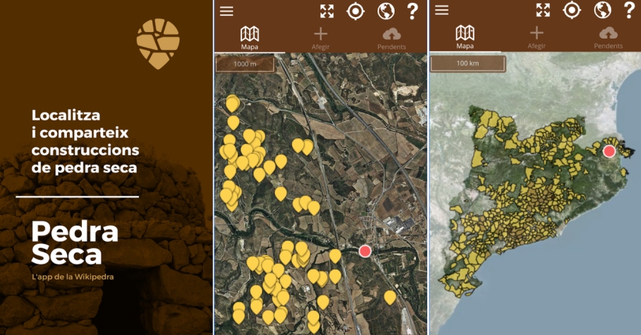 Una nova app permet inventariar sobre el terreny les construccions de pedra seca de Catalunya | EbreActiu.cat, revista digital d’oci actiu | Terres de l’Ebre ...