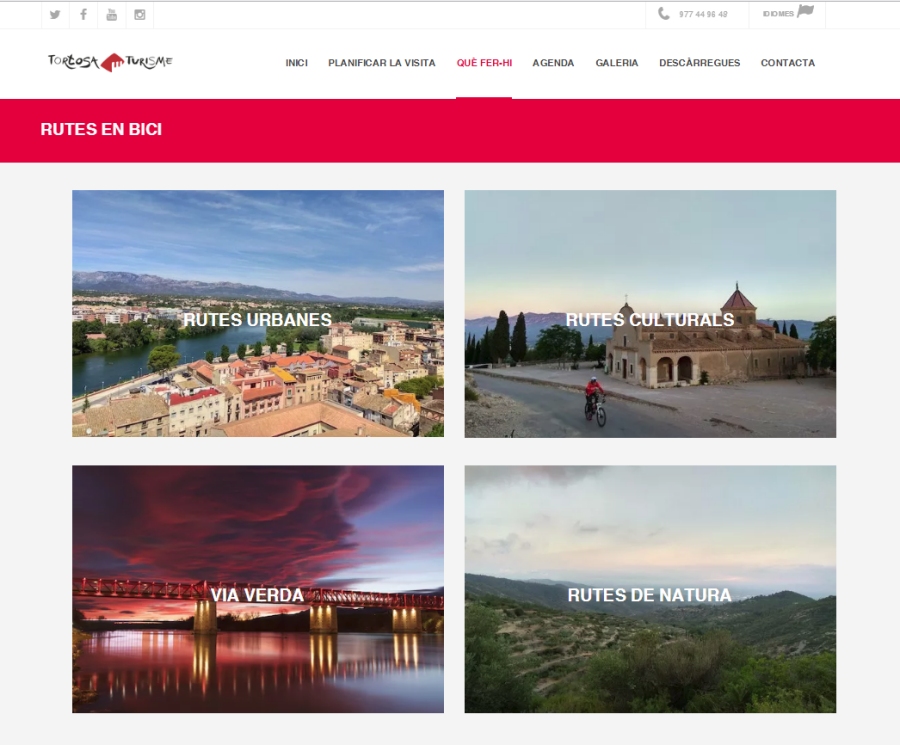Tortosa Turisme presenta noves rutes cicloturstiques  | EbreActiu.cat, revista digital d’oci actiu | Terres de l’Ebre ...