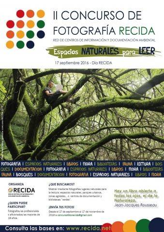 2n Concurs de fotografia RECIDA: Espais naturals per llegir