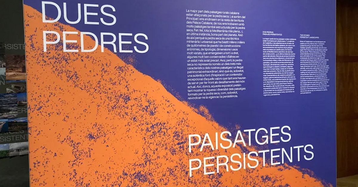 Exposici Dues Pedres. Paisatges Persistents