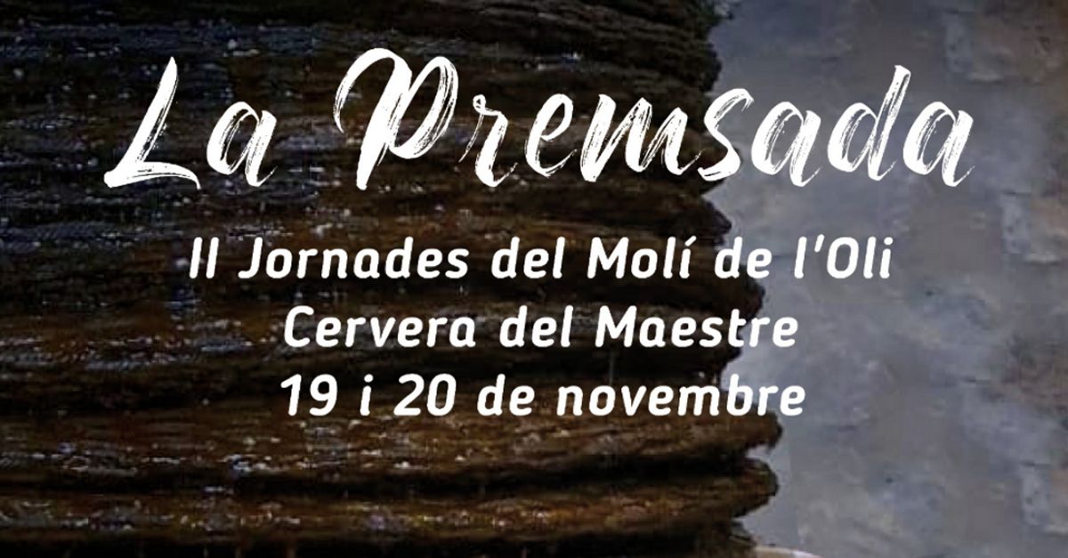 II Jornadas del Mol de lOli de Cervera del Maestre