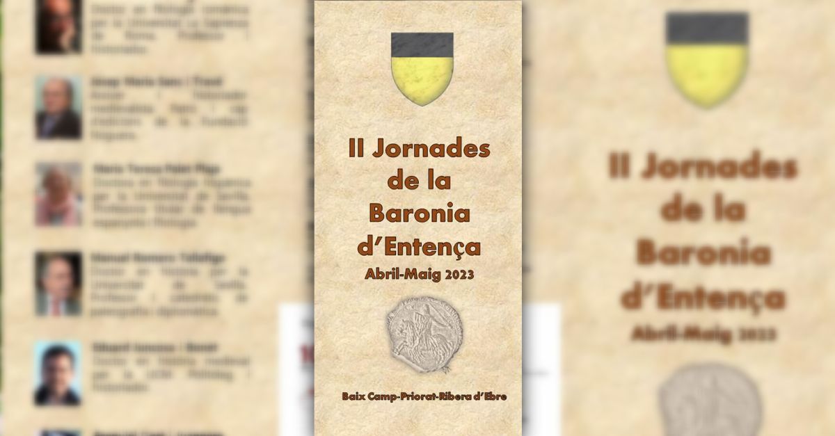 II Jornades de la Baronia dEntena - Presentaci llibre