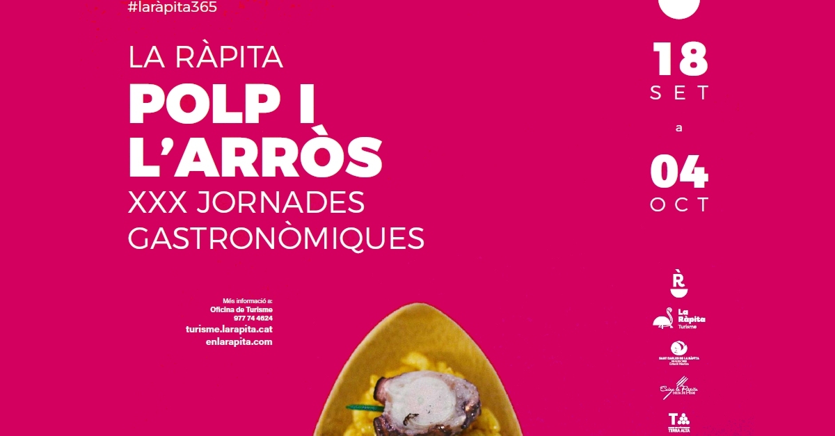 Les Jornades Gastronmiques del Polp i l’Arrs de la Rpita arriben a la 30a edici | EbreActiu.cat, revista digital d’oci actiu | Terres de l’Ebre ...