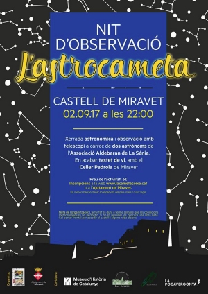 Noche astronmica en el Castillo de Miravet | EbreActiu.cat, revista digital de ocio activo | Terres de l’Ebre...