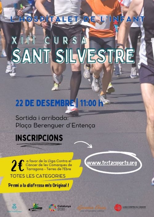 Oberta la inscripci a la XIII Cursa de Sant Silvestre de l’Hospitalet de l’Infant, prevista per al diumenge 22 de desembre | EbreActiu.cat, revista digital d’oci actiu | Terres de l’Ebre ...