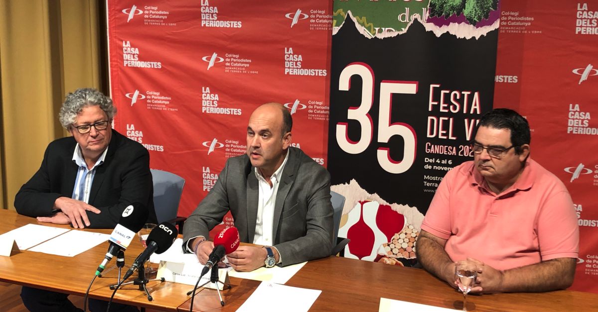 Gandesa celebrar la 35a edici de la Festa del Vi recuperant tot els actes suspesos per la pandmia | EbreActiu.cat, revista digital d’oci actiu | Terres de l’Ebre ...