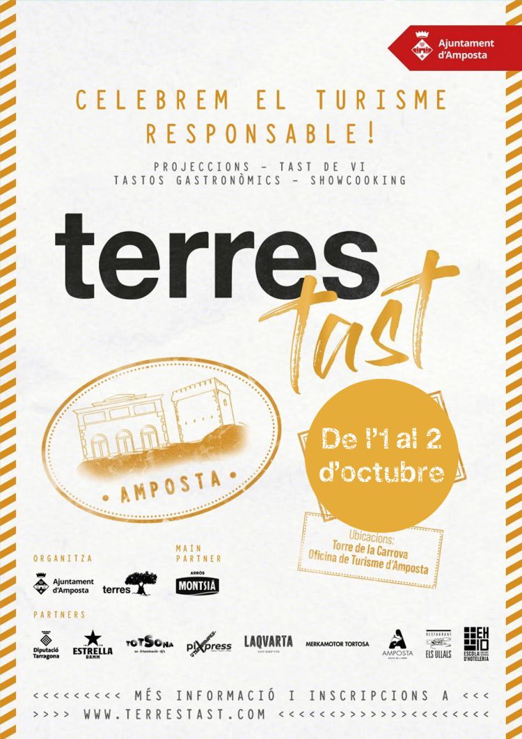 Amposta projecta una nova edici de Terres Tast, un projecte per celebrar el turisme responsable | EbreActiu.cat, revista digital d’oci actiu | Terres de l’Ebre ...