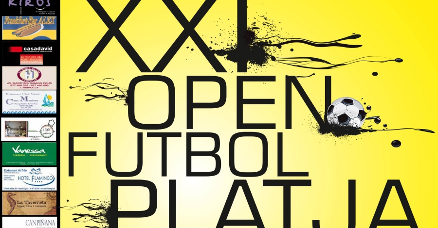 XXI Open de futbol platja Ciutat de lAmpolla