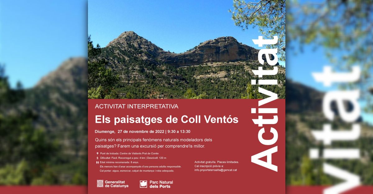 Actividad interpretativa: Los paisajes de Coll Vents