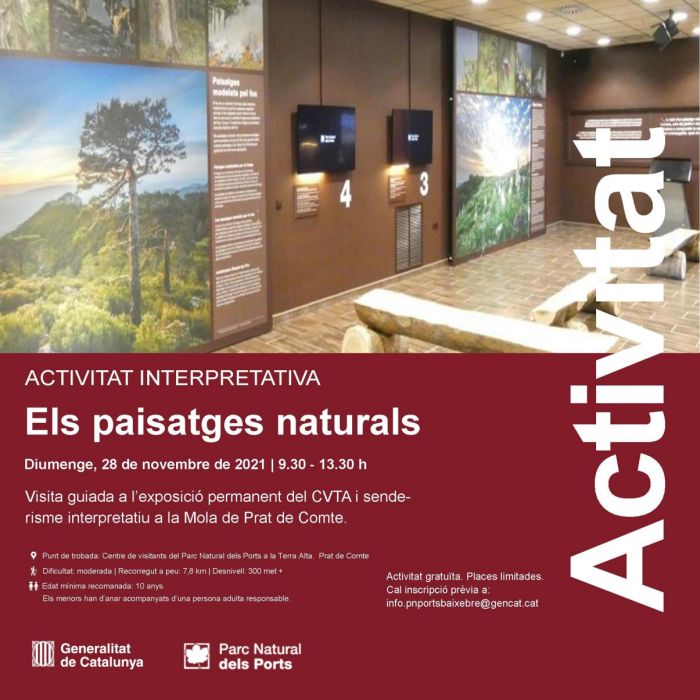 Activitat interpretativa: Els paisatges naturals