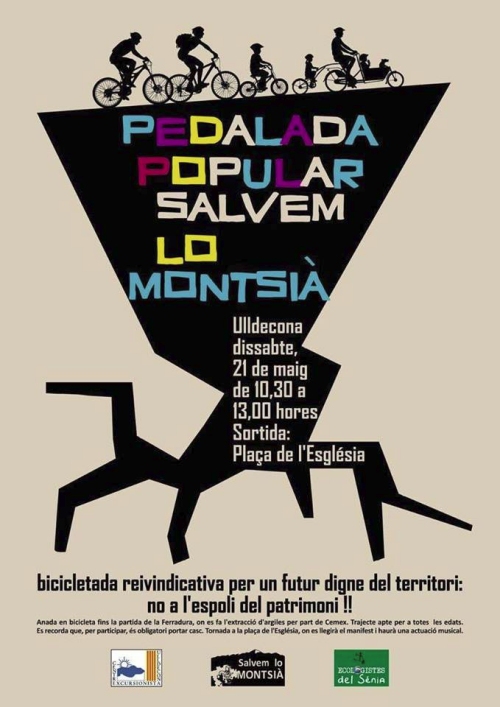 Pedalada popular Salvem lo Montsi