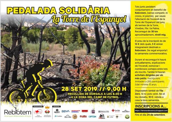 Pedalada solidria La Torre de l’Espanyol