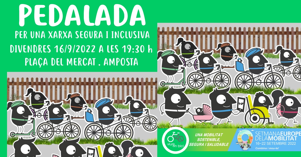 Pedalada por una red segura e inclusiva