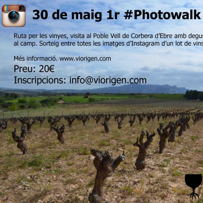 1er Photowalk #ViOrigen. Trobada per a amants de la fotografia i del vi