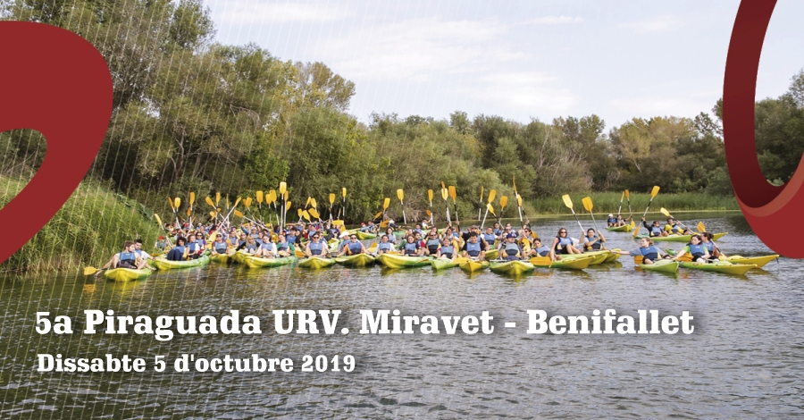 5a Piraguada URV Miravet-Benifallet