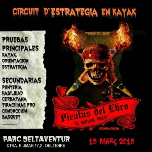 Circuit d’estratgia en caiac pirates de l’Ebre