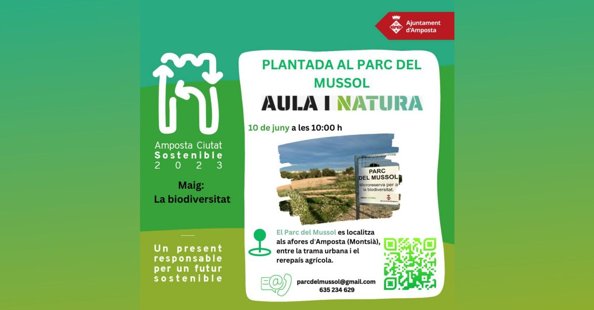 Plantada en el Parque del Mussol Aula i Natura