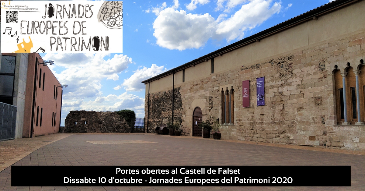 Puertas abiertas al Castillo de Falset #JEP2020