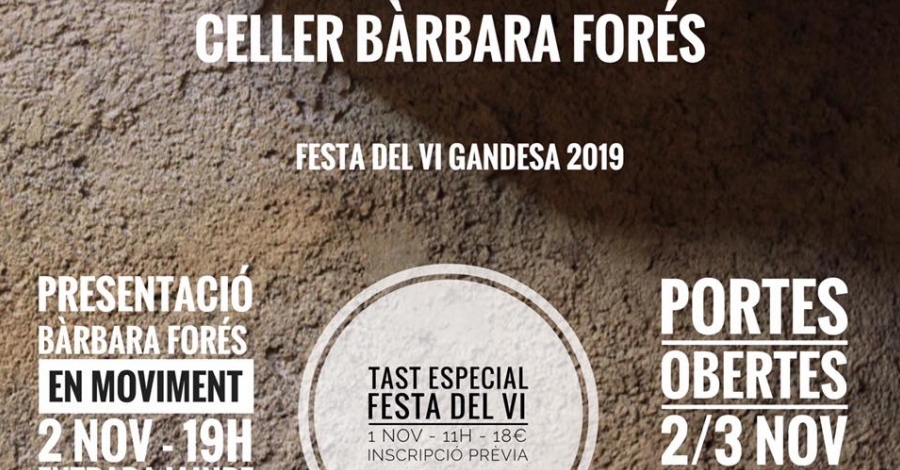 Puertas abiertas al Celler Brbara Fors