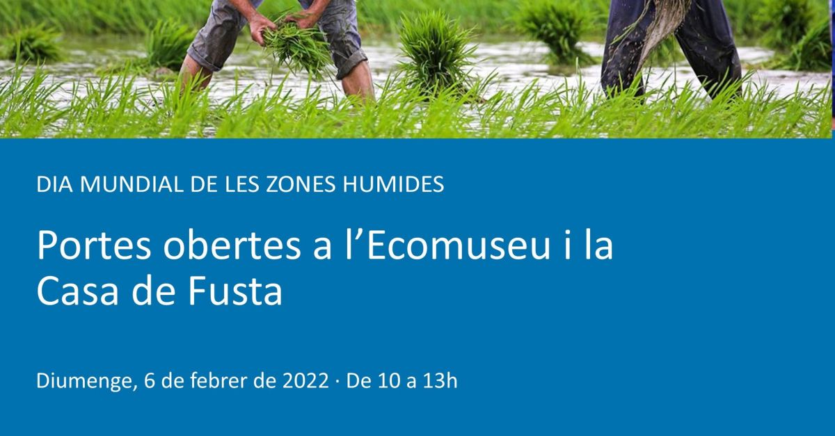 Puertas abiertas del Ecomuseo y la Casa de Fusta del Parc Natural del delta de l’Ebre