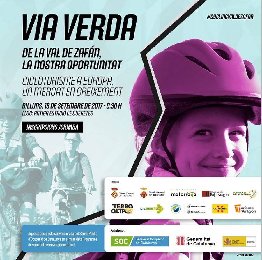 El potencial del cicloturismo y la Va Verde de la Val de Zafn | EbreActiu.cat, revista digital de ocio activo | Terres de l’Ebre...