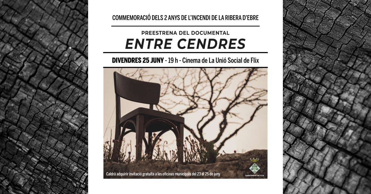 Preestreno del documental Entre cendres