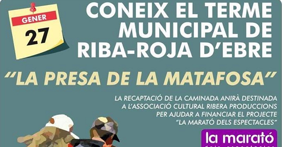 Coneix el terme de Riba-roja: La presa de la Matafosa