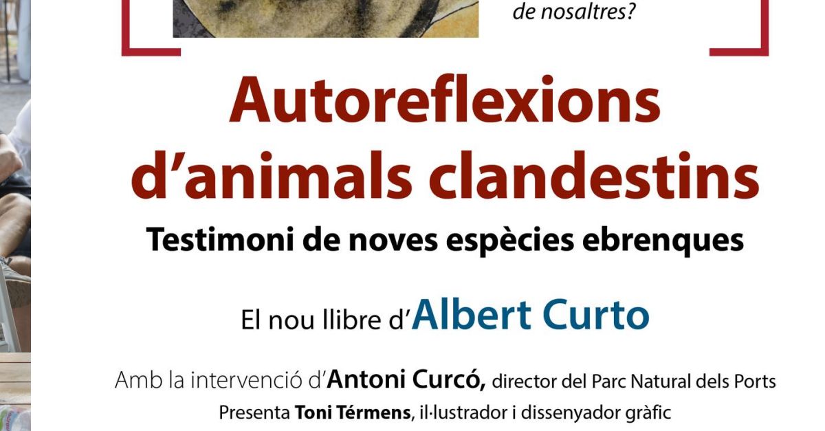 Presentacin del libro Autoreflexions danimals clandestins. Testimoni de noves espcies ebrenques