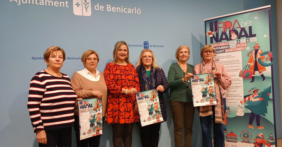 Benicarl presenta una Fira de Nadal ms mplia i amb activitats per a tota la famlia