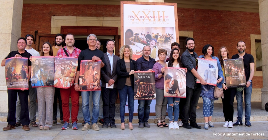 Tortosa presenta la imatge de la XXIII edici de la Festa del Renaixement | EbreActiu.cat, revista digital d’oci actiu | Terres de l’Ebre ...