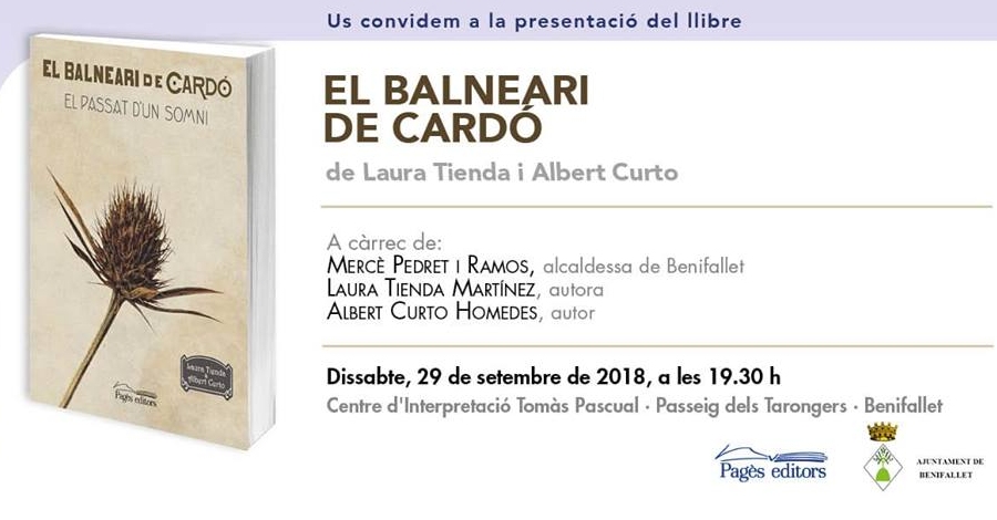 Presentaci del llibre El Balneari de Card