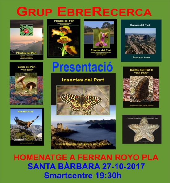 Presentaci del llibre Insectes del Port