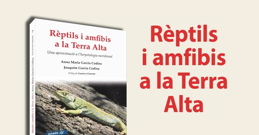 Presentaci del llibre Rptils i amfibis a la Terra Alta", dels germans Anna Maria i Joaquim Garcia Codina