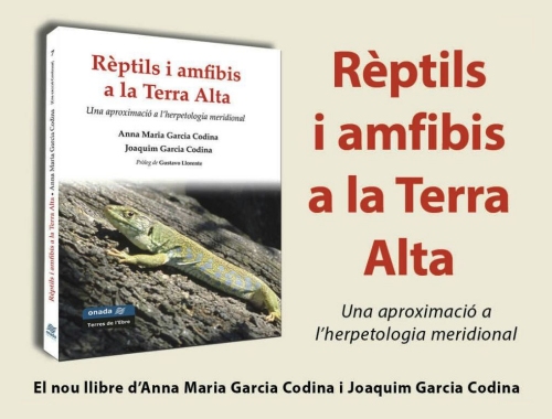 Presentaci del llibre Rptils i amfibis a la Terra Alta", dels germans Anna Maria i Joaquim Garcia Codina