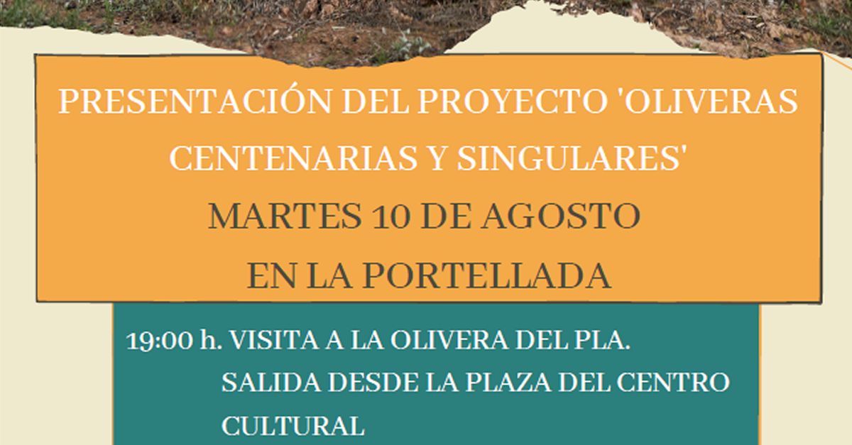 Presentaci del projecte Oliveras centenarias y singulares