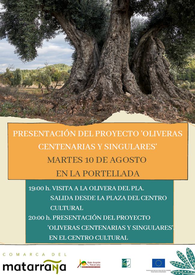 Presentaci del projecte Oliveras centenarias y singulares