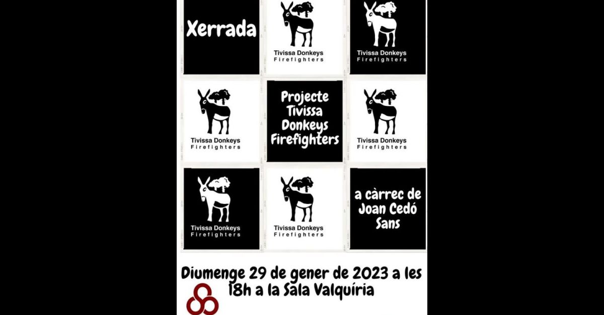 Presentaci del projecte Tivissa Donkeys Firefighters