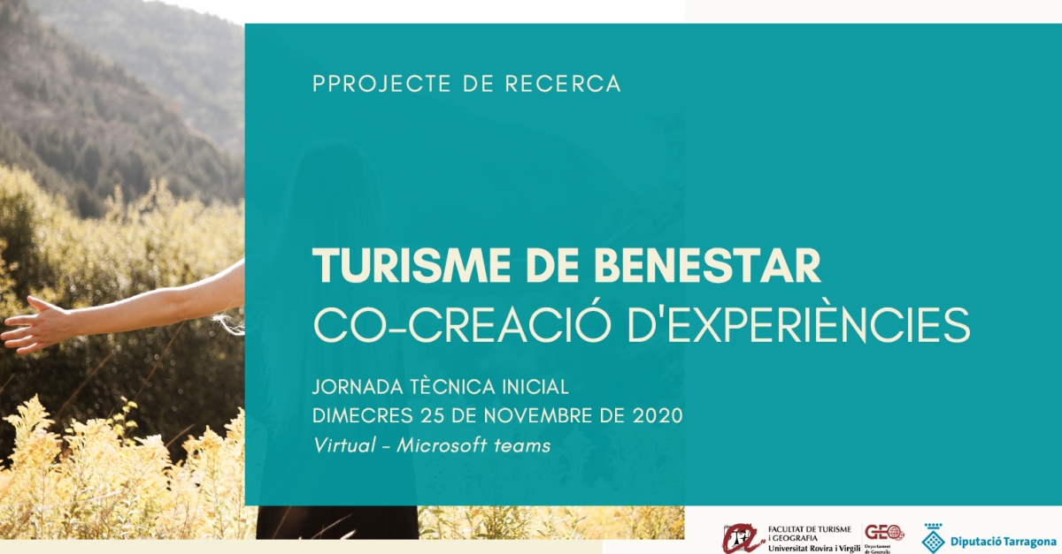 Presentacin del proyecto Turisme de benestar. Co-creaci d’experincies turstiques