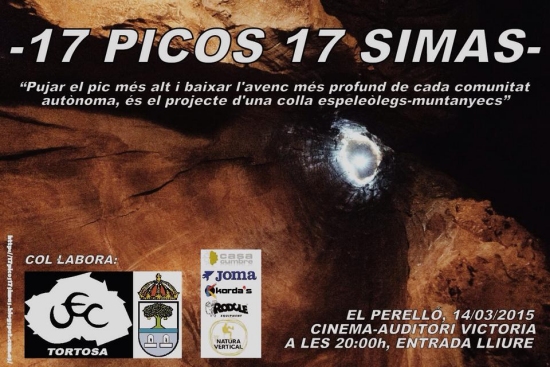 Projecci de "17 picos, 17 simas"