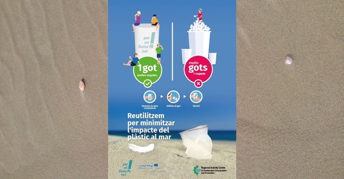 Prova pilot d’implementaci d’un sistema de gots reutilitzables per guinguetes de platja, muscleres i festes populars al Delta | EbreActiu.cat, revista digital d’oci actiu | Terres de l’Ebre ...