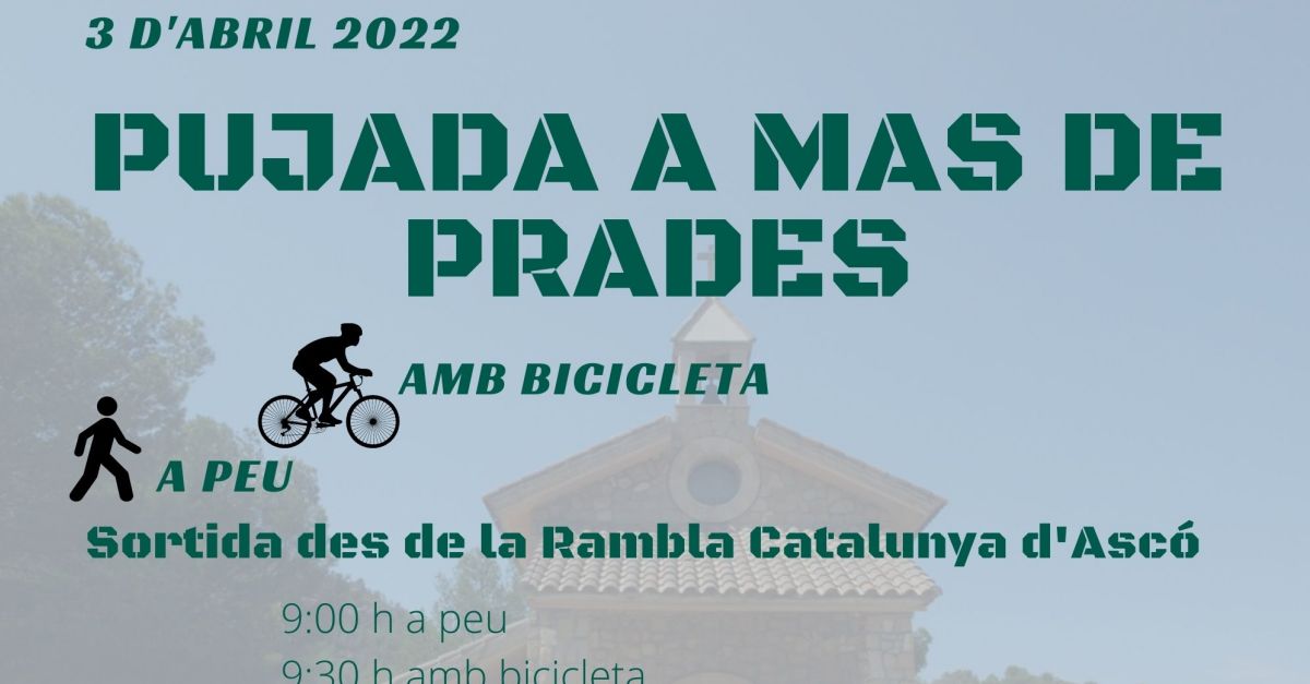 Caminada-pedalada al Mas de Prades